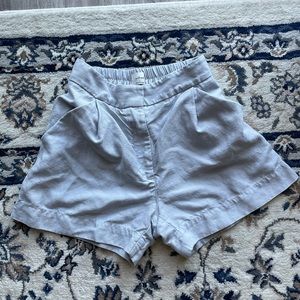 Aritzia Wilfred Fable Linen Shorts